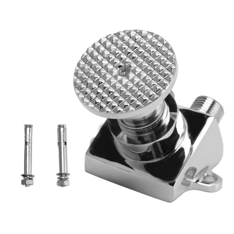 

Педальный клапан для напольного крепления, водосберегающая педаль из нержавеющей стали, переключатель управления водопроводным краном, клапан для общественных мест, двойной выход