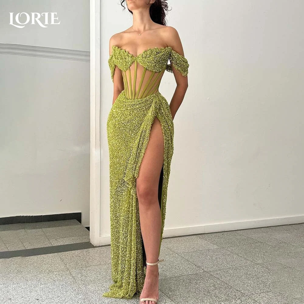 LORIE Formal Evening Dress Saudi Party Dress Prom Dress Sparkly Corset Evening Dress Dresses on Offer Clearance Cocktail Club
