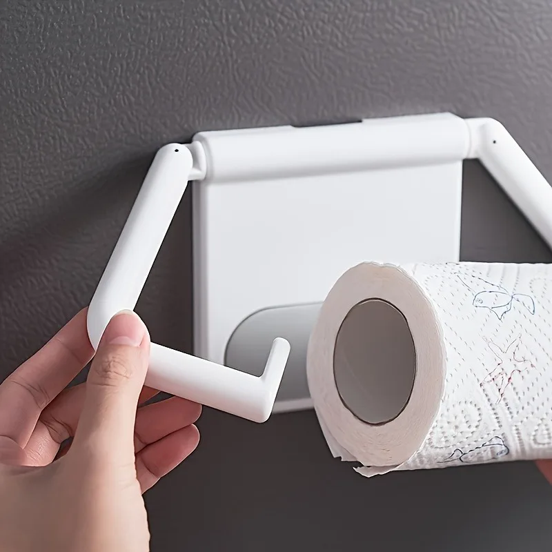 

1PC Magnetic Paper Towel Holder, Towel Rack For Fridge, BBQ, Grill Toolbox, Caravan Tailgate, With Strong Magnet Backing