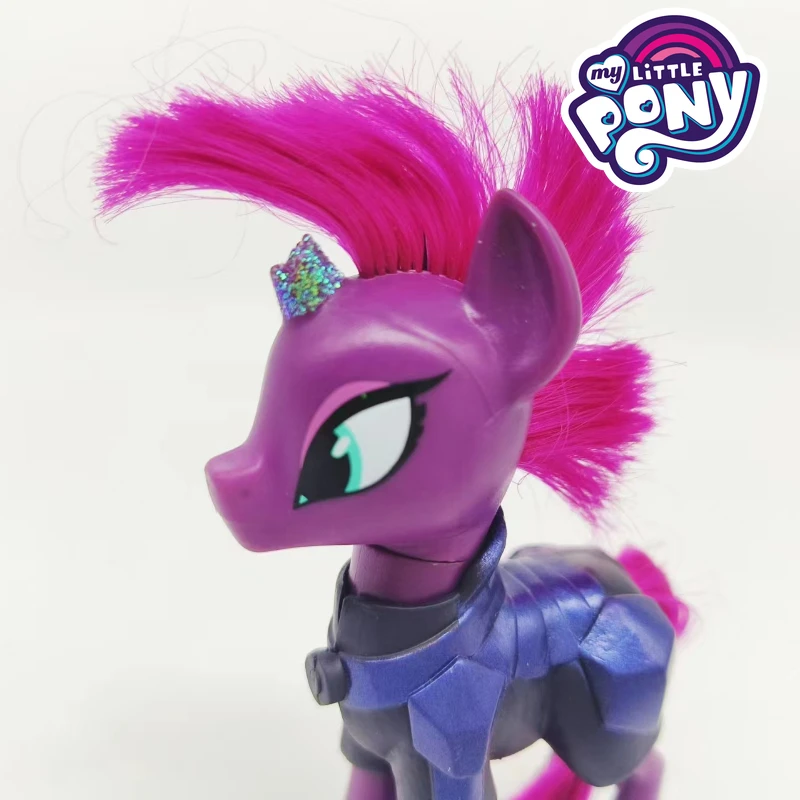 Genuine My Little Pony Anime Figures Tempest Shadow Fluttershy Sunset Shimmer Model Limited Edition Collection Ornament Toy Gift