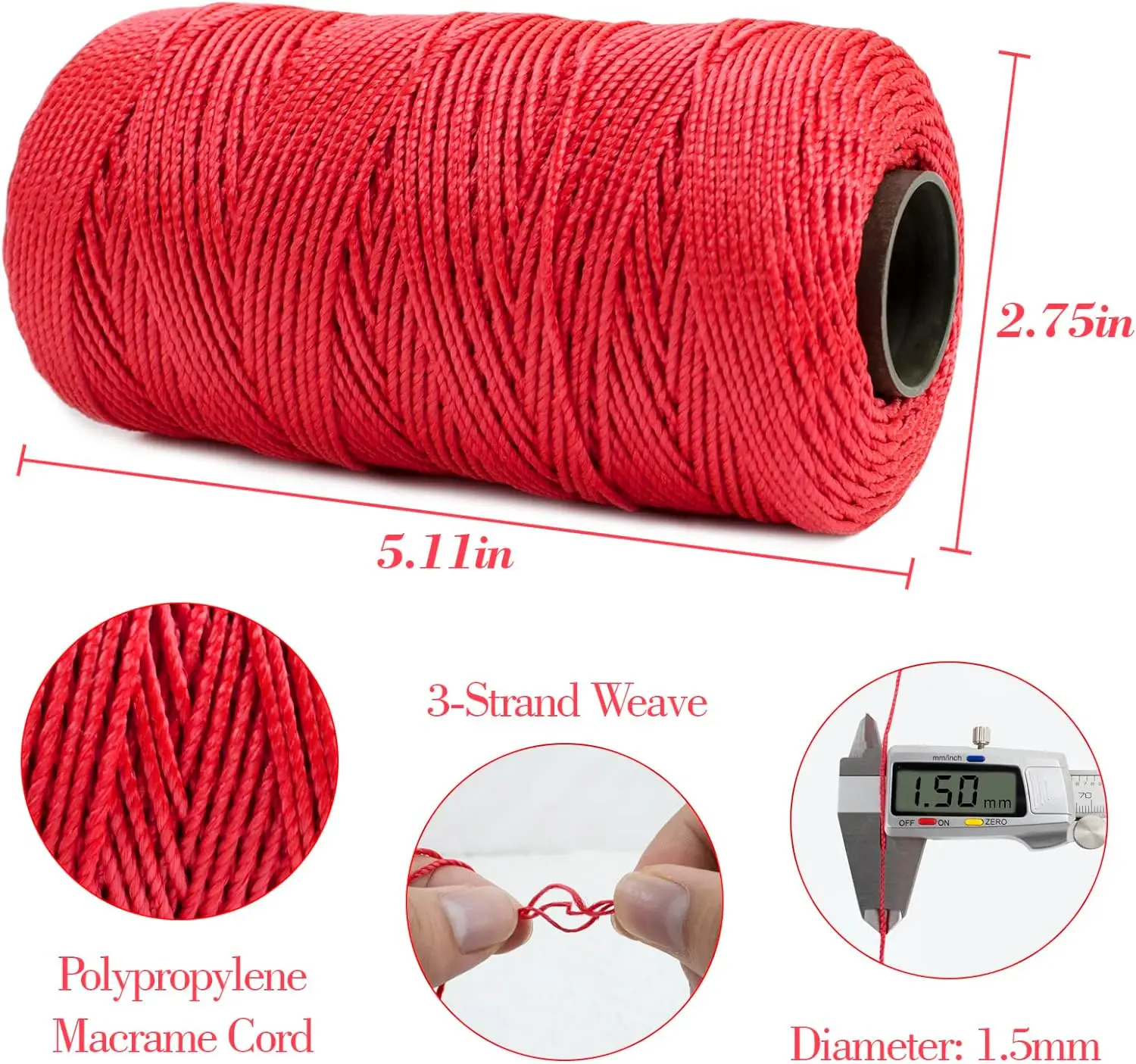 1.5mm Cord Crochet Yarn Thin Ice Cotton Summer 100g/ Lot Cord Polyester Crochet Thread Art Yarn DIY Apparel Sewing Supplies