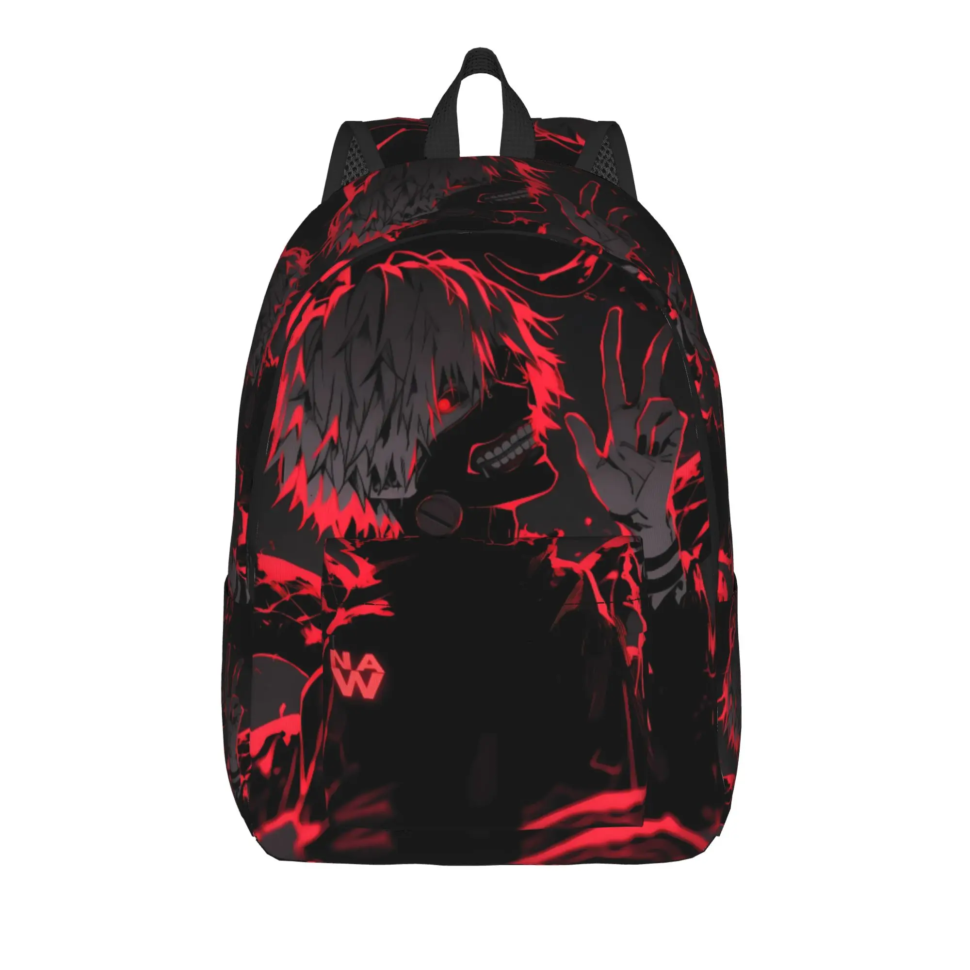 Fashion Halloween Tokyo Ghoul Kaneki Backpack  Mochilas Classic Office Work Retro Washable Rucksack