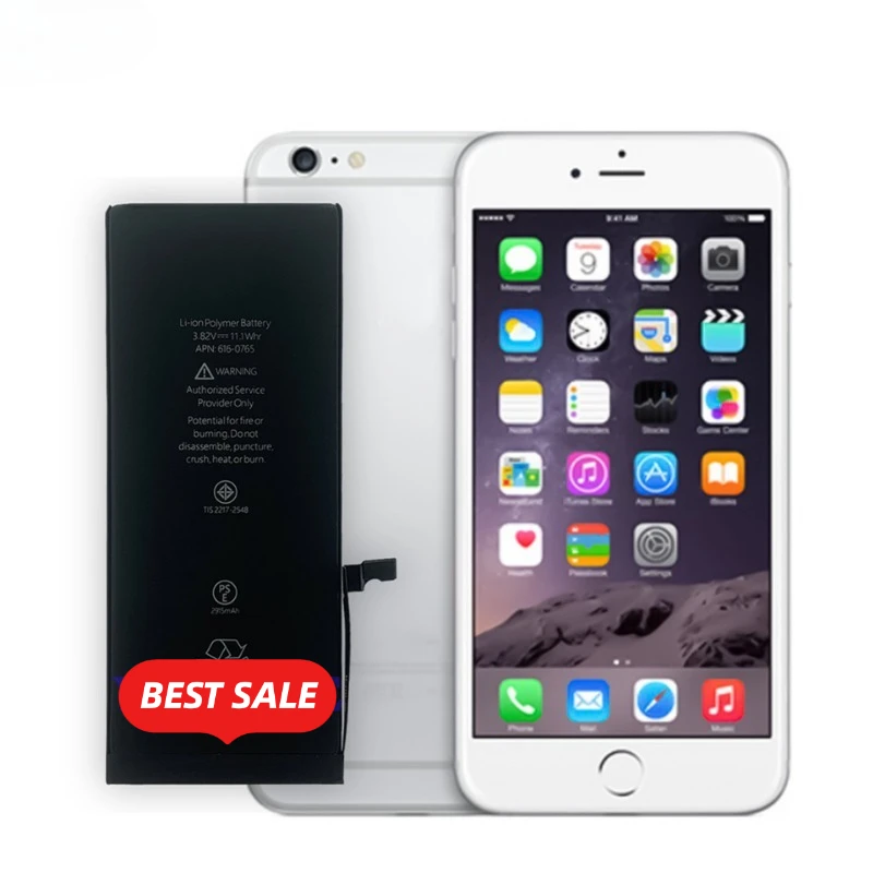 A1522/A1524 for 6G Plus Phone Battery 0 Cycle High Quality High Capacity Battery Replacement Bateria Grade A Cell with Tools
