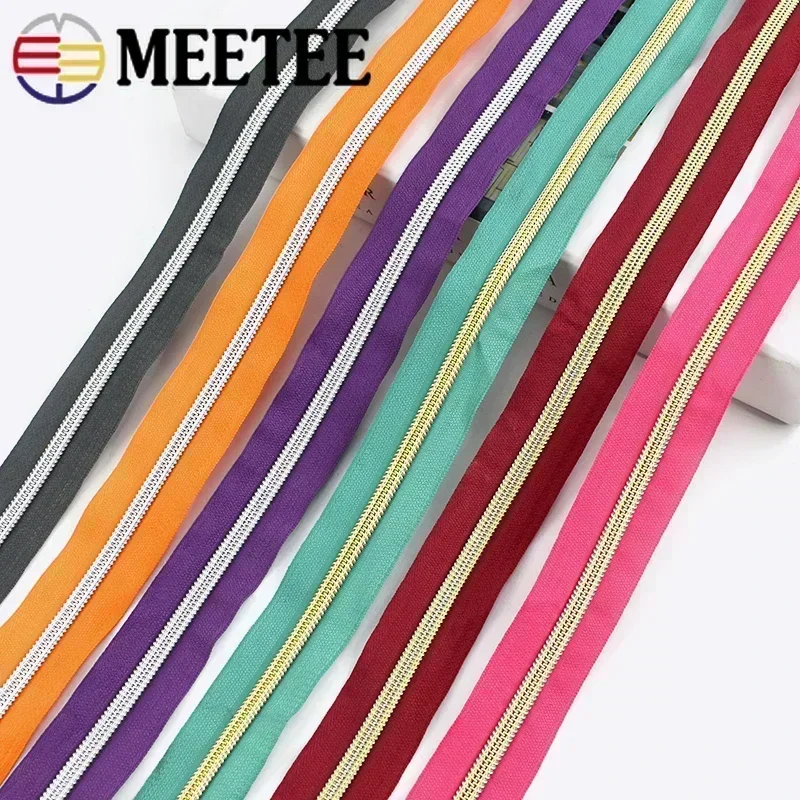 3/5/10M 5 #   Cerniera in plastica al metro + cursori per cerniera Zampe a bobina Tira Zampe per giacca Kit di riparazione Accessori per cucire