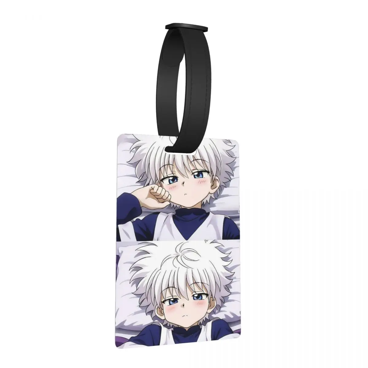 

Бирки для багажа «Аниме Хантер x Хантер», аксессуары для чемоданов, бирка для ручной клади, держатель для идентификационной этикетки с именем и адресом