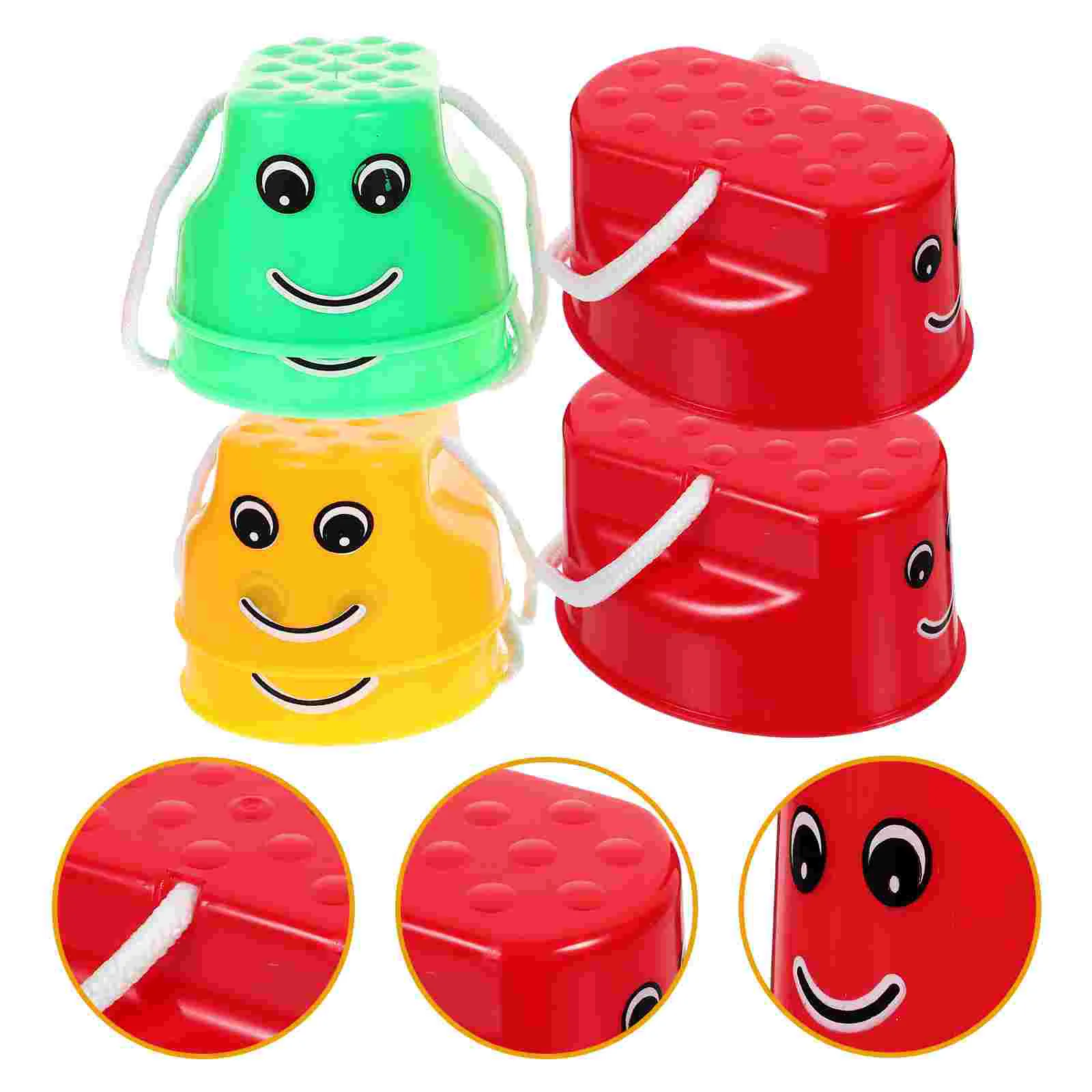 6PCS Sport Stelten Speelgoed Zintuiglijke Training Stelten Apparatuur Kinderen Kids Outdoor Games Vroege Onderwijs Balans Vermogen Ontwikkelen