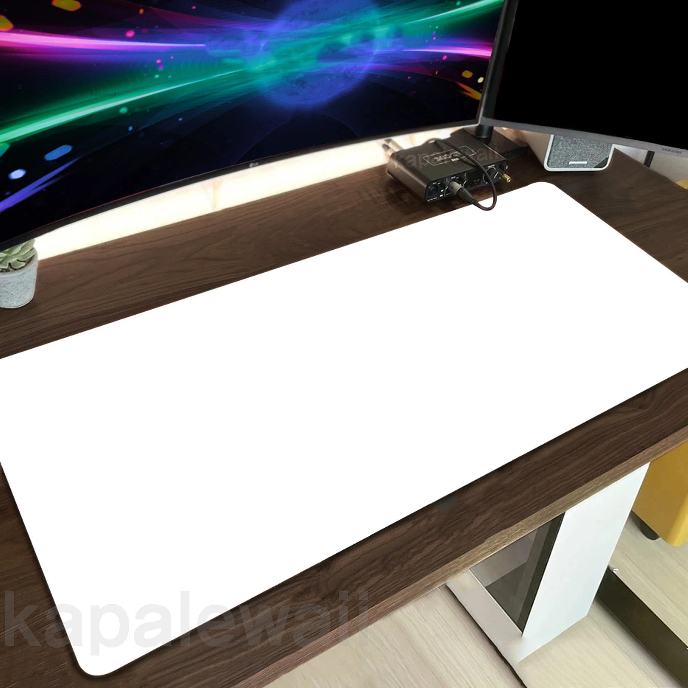 

Pure Color White Large Mouse Pad Gaming Mouse Pad Office Mouse Mat Laptop Mouse Carpet Game Carpet Keyboard Pads Gamer Desk Mat