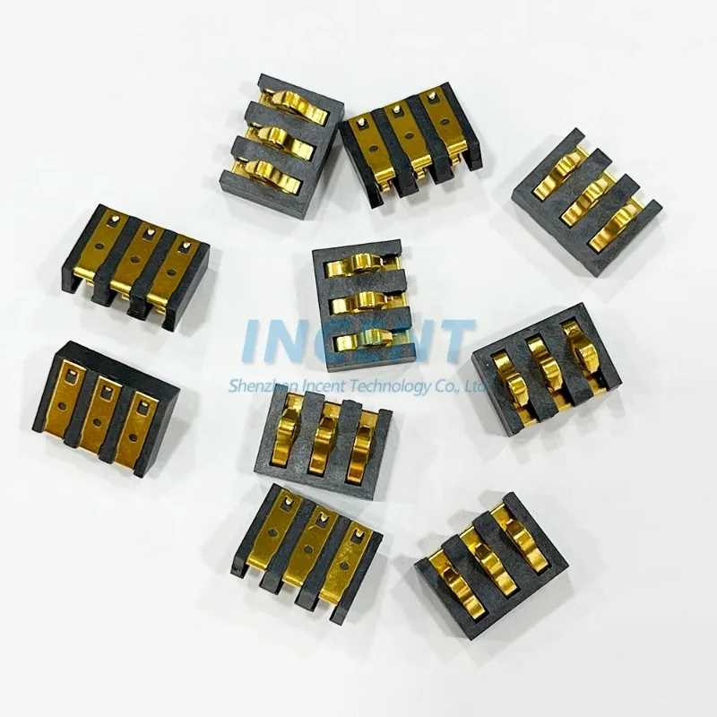 

VOIONAIR 10 PCS Two Way Radio Internal Accessory Repair Replacement Battery Contact Pad Terminal For GP3188 GP3688 GP3988 EP450