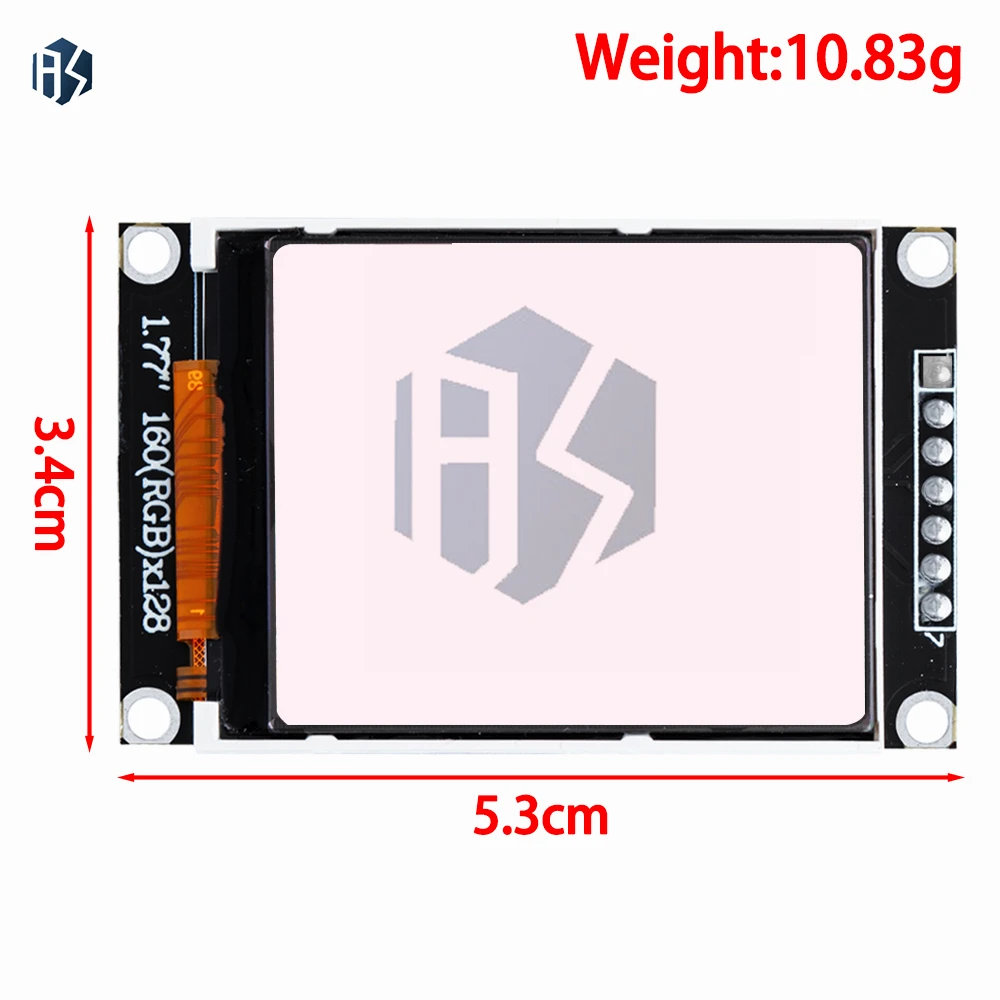 1.44/1.77/2.0/2.4/2.8 Inch TFT LCD Color Display Module - SPI Interface with ST7735/ILI9225/ILI9341 Driver, Resolutions 128x128