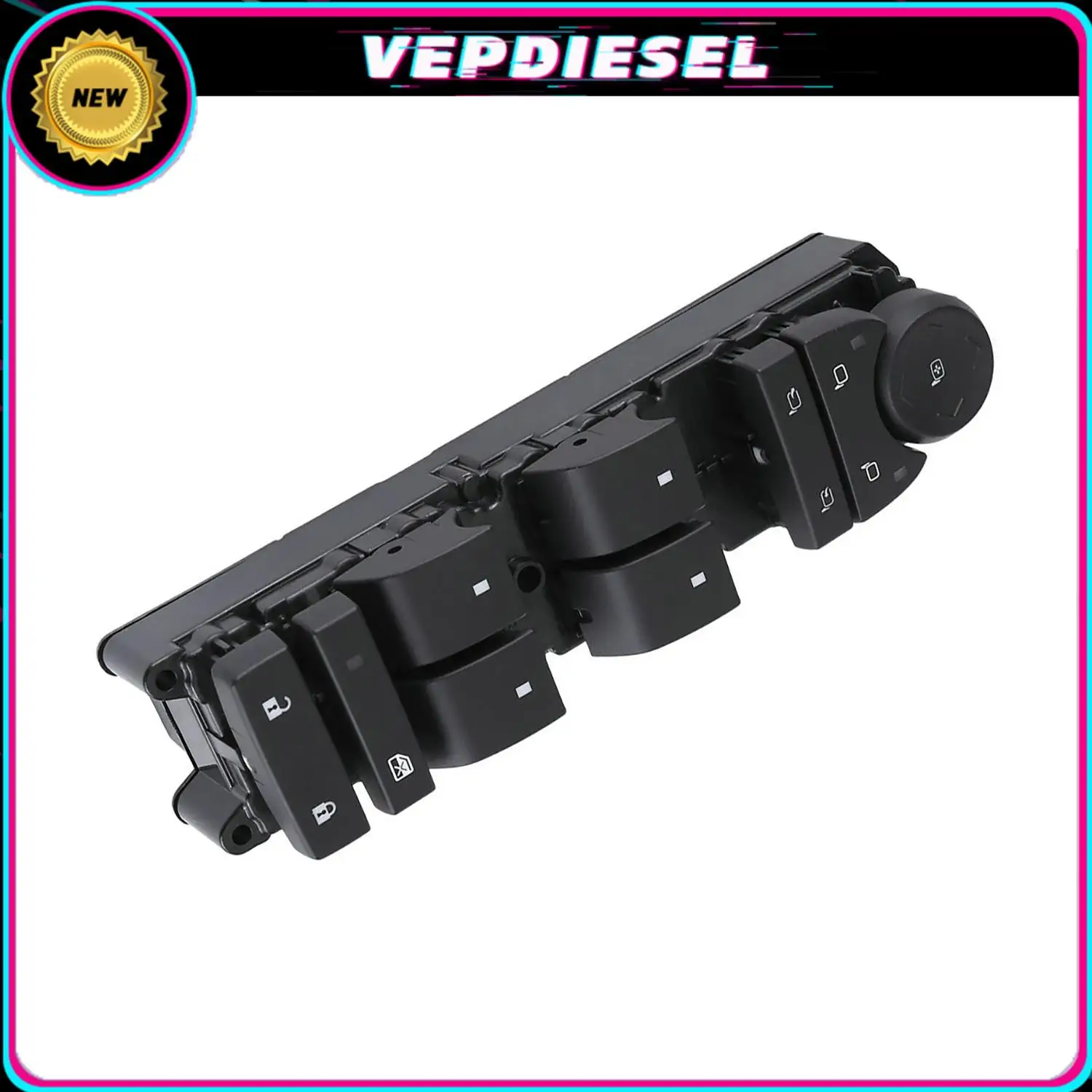 

20835553 1Pc Car Window Control Switch Suitable For Cadillac Escalade Chevy Silverad GMC Yukon 1500 2500 3500 Driver Left Side