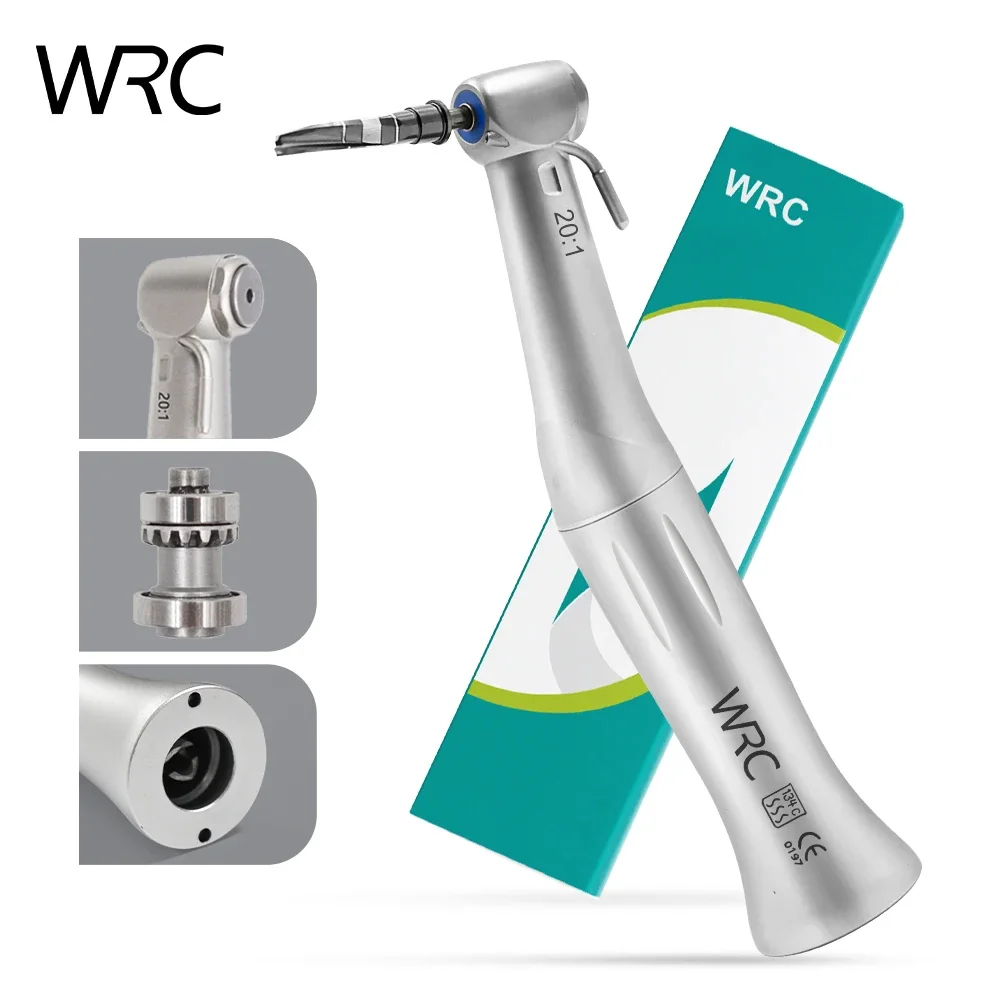 Dental SG20 surgery Implant handpiece 20:1 reduction contra angle low speed push button chuck handpiece for E-TYPE