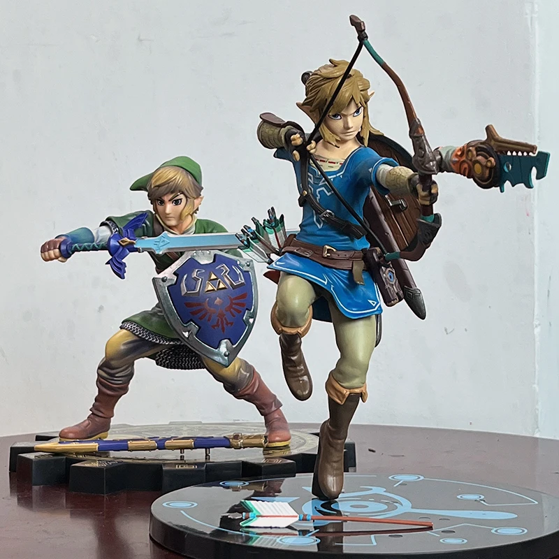 Anime Legend of Zelda Model, Breath of the Wild, Figure Link, Espada Mestra, Figma, Espada do Céu, Presentes, 733, 413, 153