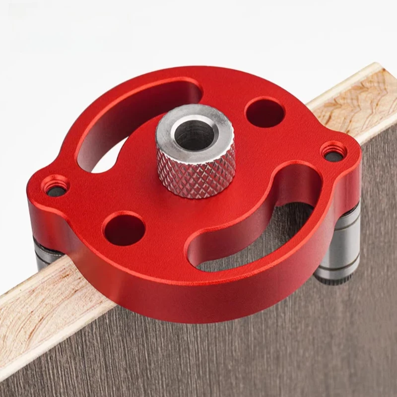 

Round Wood Tenon Center Drill Locator Woodworking Drill Bit Panel Hole Opener Panel Woodworking Straight Hole Locator