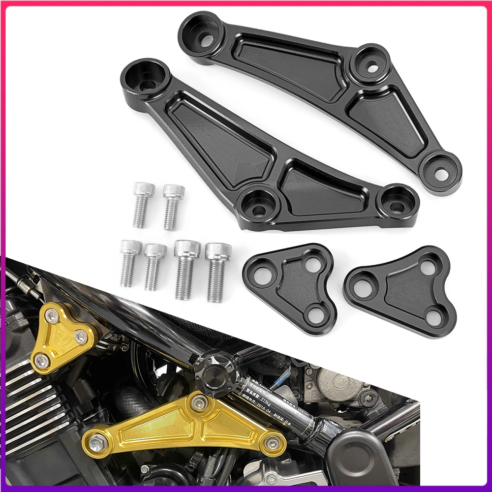 

For Kawasaki Z900RS CAFE 2017-2025 Body Frames Engine Support Protection Bracket Accessories Z900 RS SE Engine Hanger Set