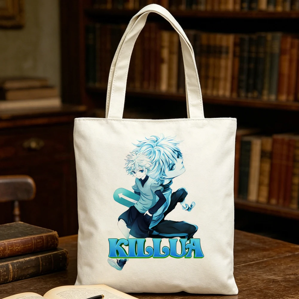 

Hunter x Hunter tote bag shoulder sac cabas grocery canvas bolsas de tela femme