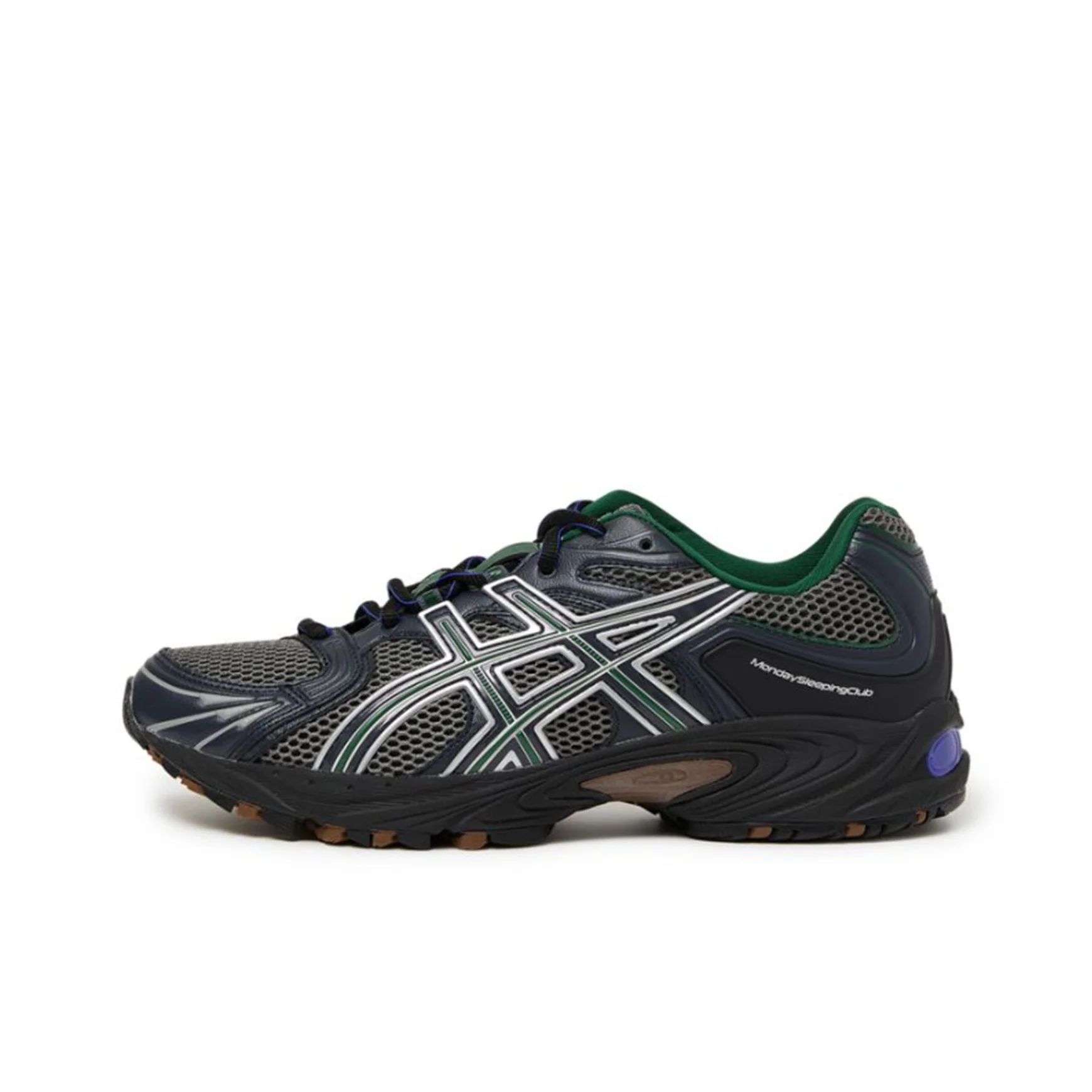 ASICS Gel Kahana TR Nexus MondaySleeping Club Collaboration Low top Casual Shoes Unisex Black Gray Green 1203B132-020