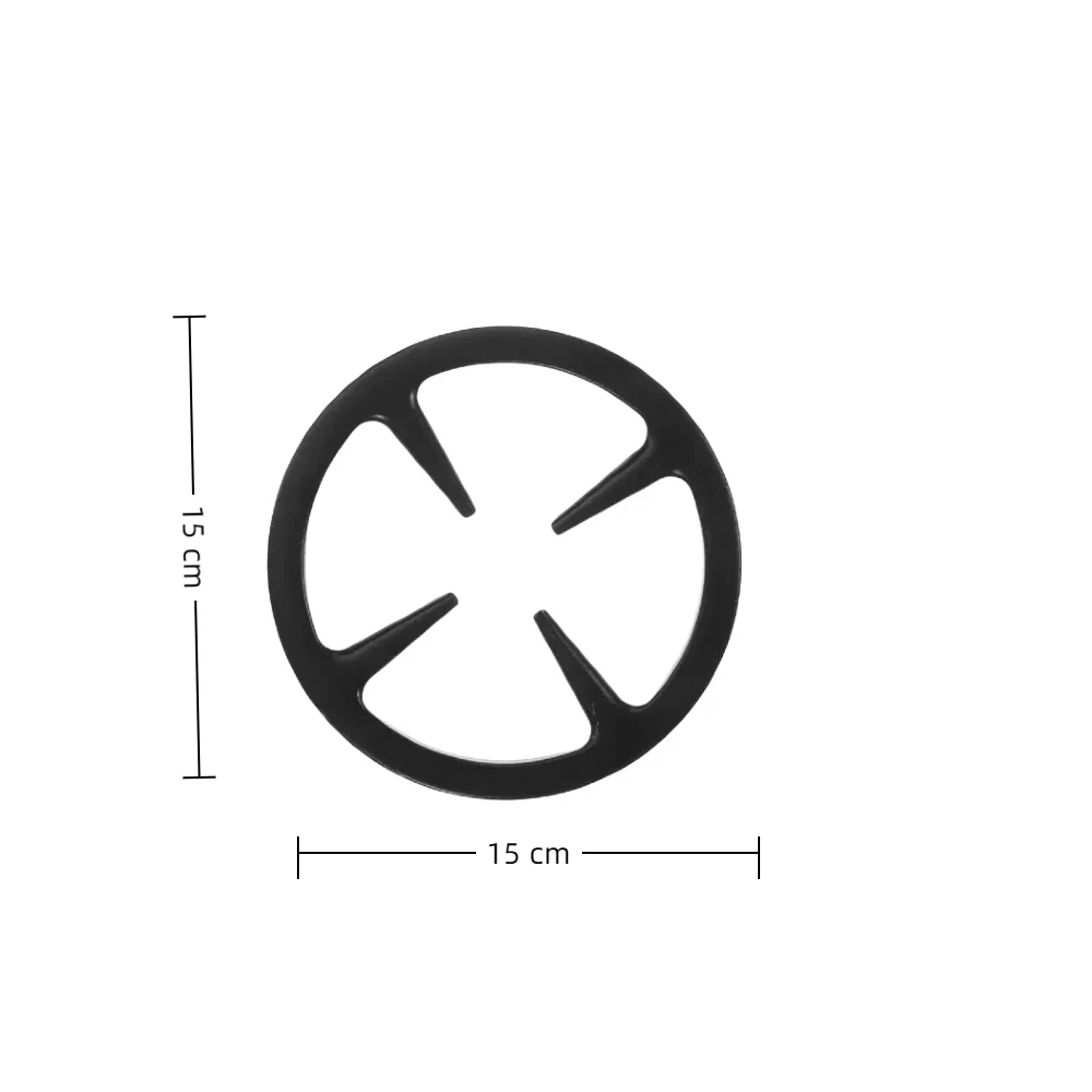 1Pc/4Pcs Stove Gas Ring Boiler Reducer Stove Rack Fryer Cast Iron Stove Clover Grille Coffee Ring Bracket Burner