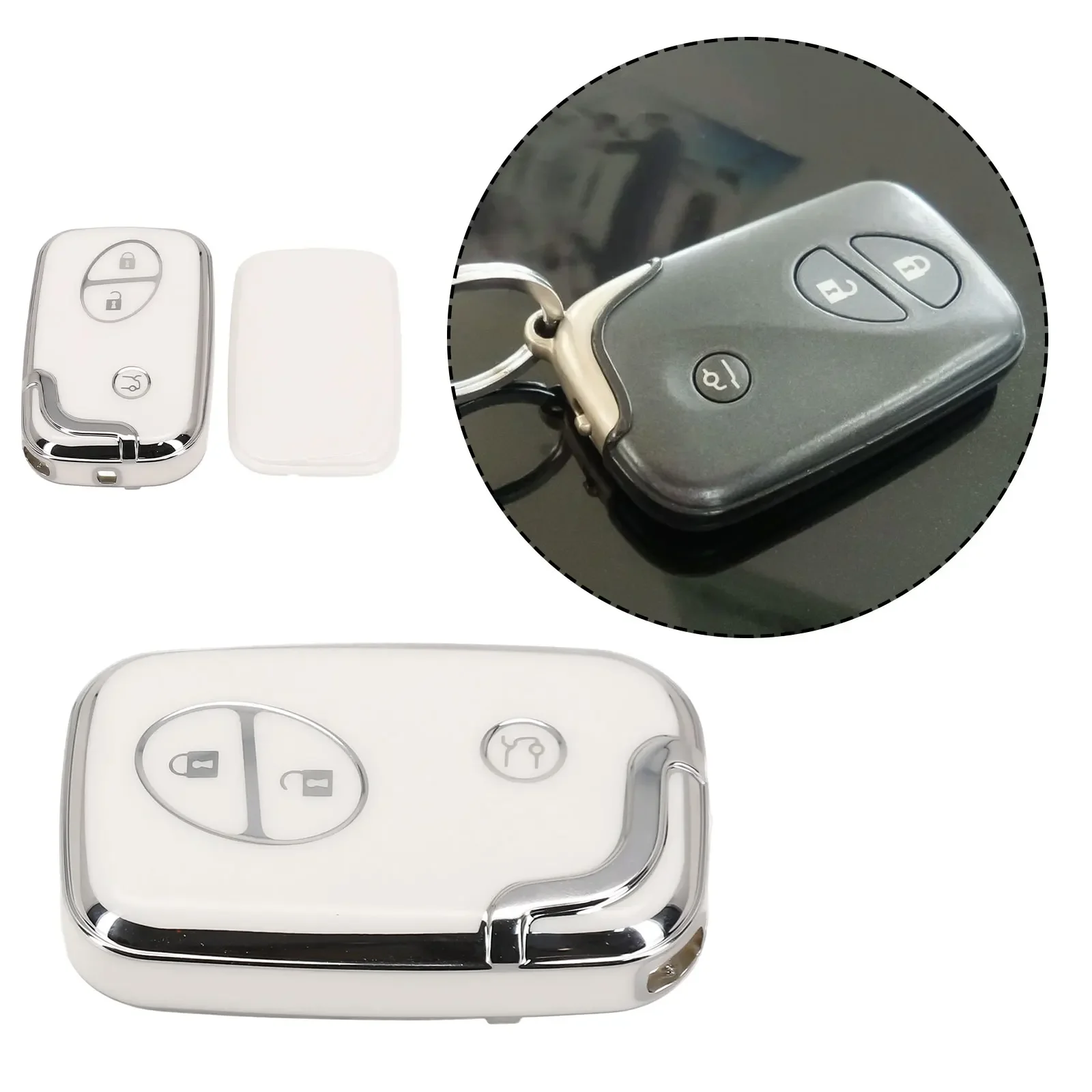 

Protective Cover Car Key Case Repair Accessories Easy Installation Exquisite Lightweight Replacement High Quality