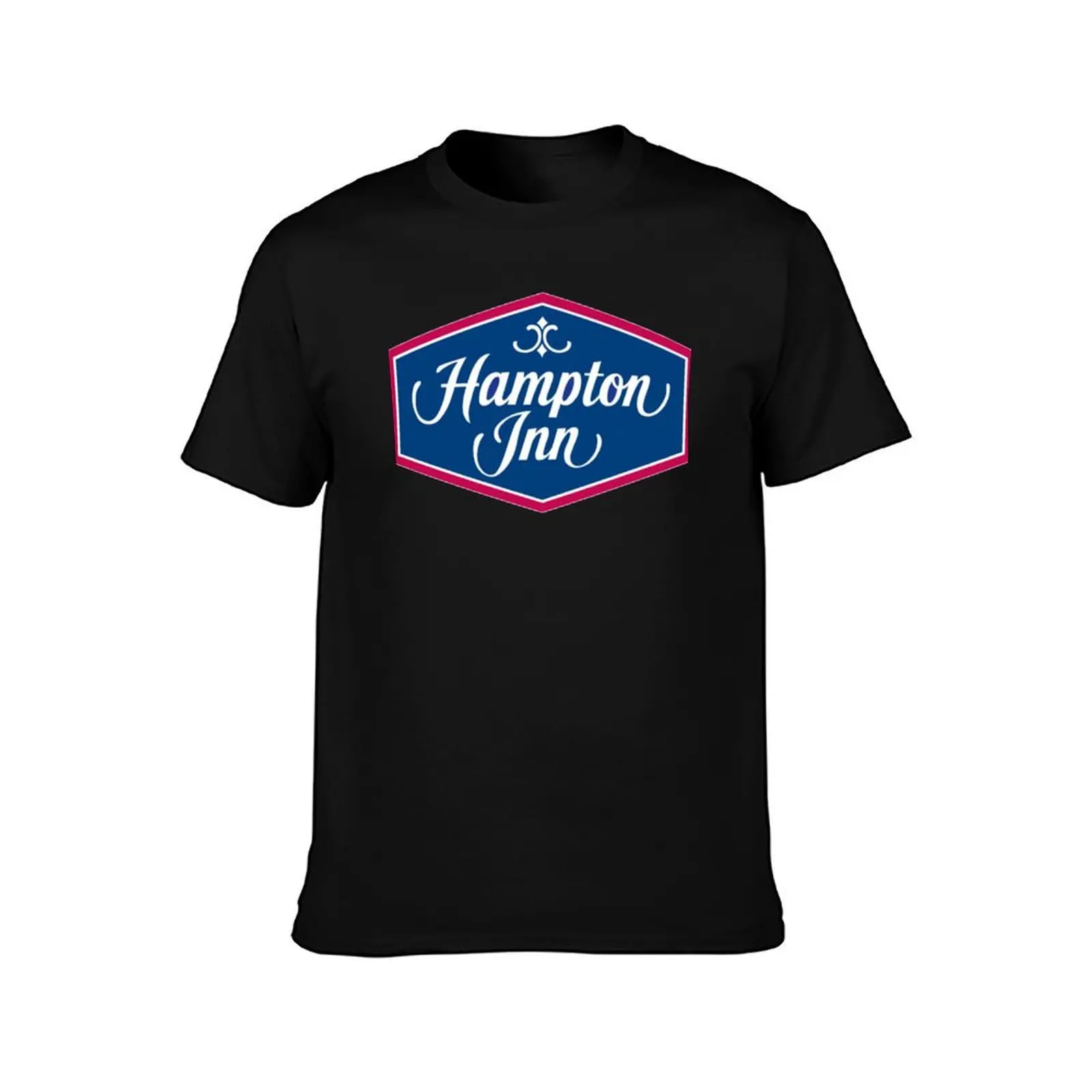 Hampton Inn T-Shirt Summer Casual Cotton Tee Oversized Streetwear Tops Vintage Graphic Print Loose Fit Short Sleeve