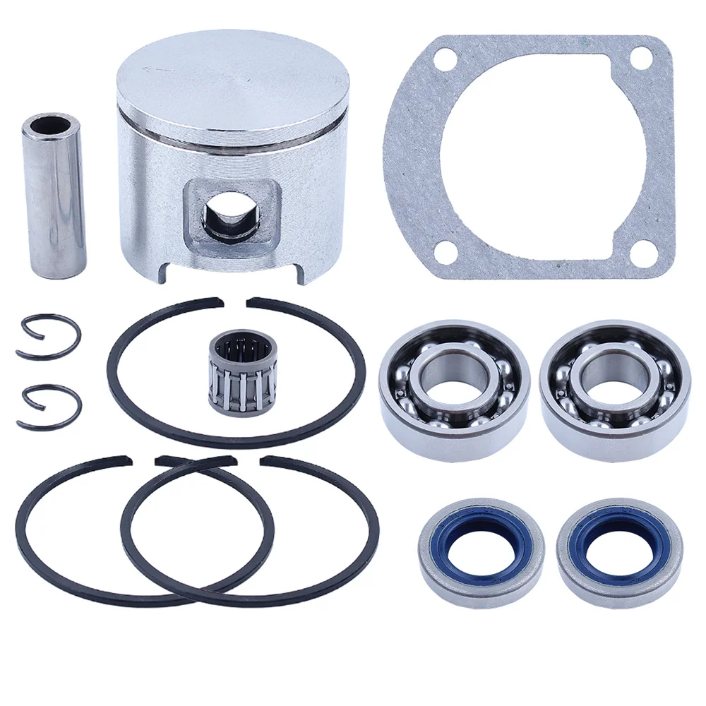 48Mm Piston Ring Kit For Husqvarna 61 W Crank Bearing Oil Seal Gasket 503539002 Home and Garden Products