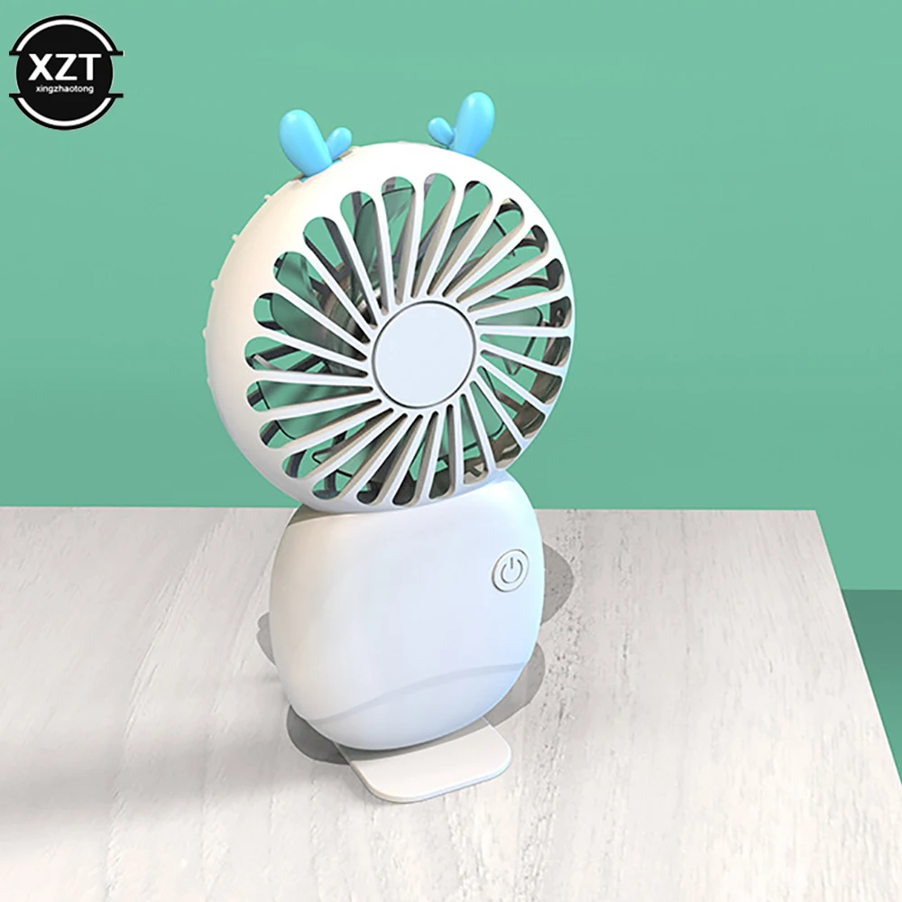 Mini handheld fan USB rechargeable fan Portable outdoor travel air cooler Desk fan