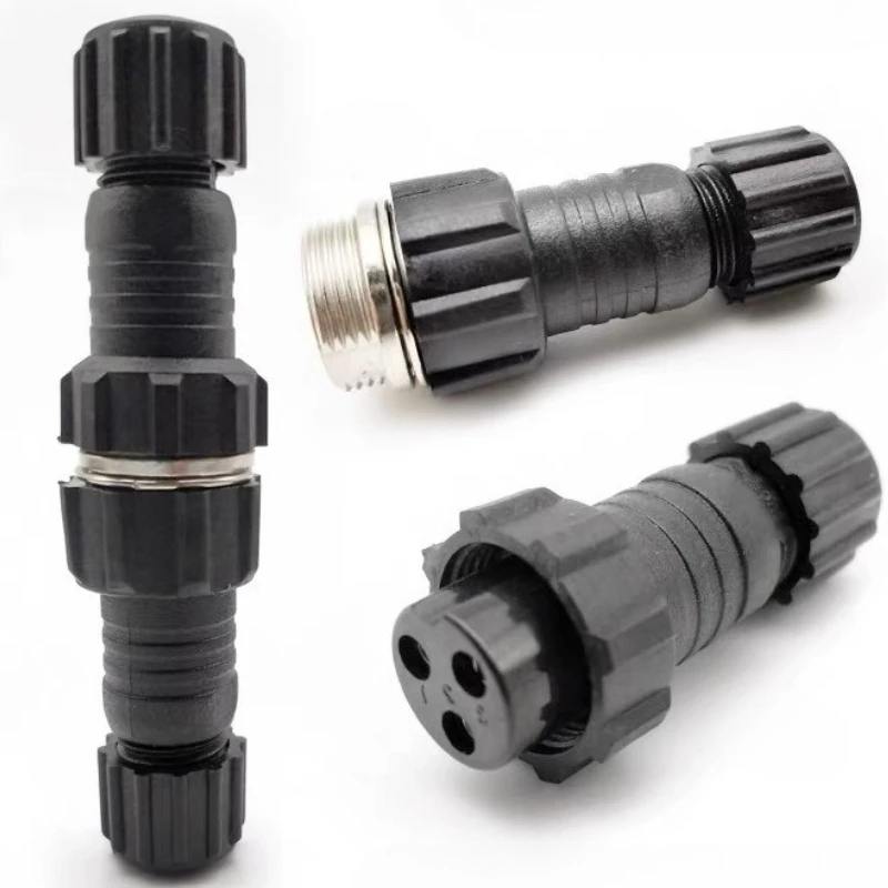 1Pcs  Connector GX16 Waterproof Docking Back nut Male&Female Plug And Socket 2pin3pin5pin6pin7pin8pin9pin10pin M16