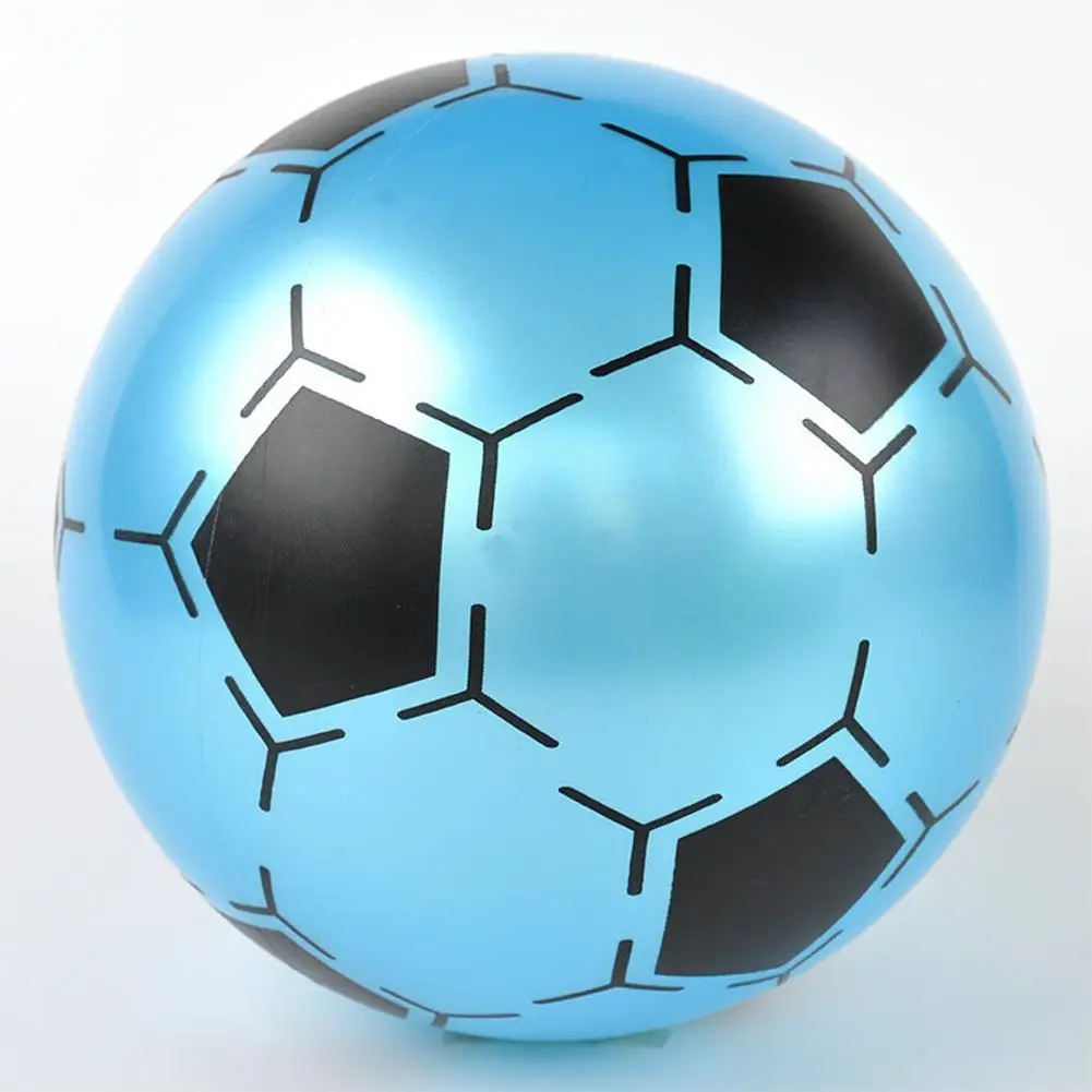 Children Inflatable Pvc Soccer Ball Toy Football Shape Bouncing Ball Gift For Kids Inflatable Toys Random Color