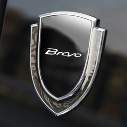 car stickers 3D metal accsesories auto accessory for Fiat BRAVO