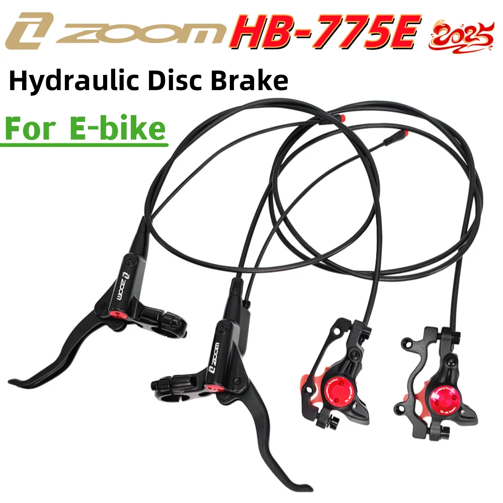 

ZOOM HB-775E Bicycle Brake E-BIKE Hydraulic Disc Brake Front-Rear Set For Electric Scooters MTB Power Off Control Bike Brakes