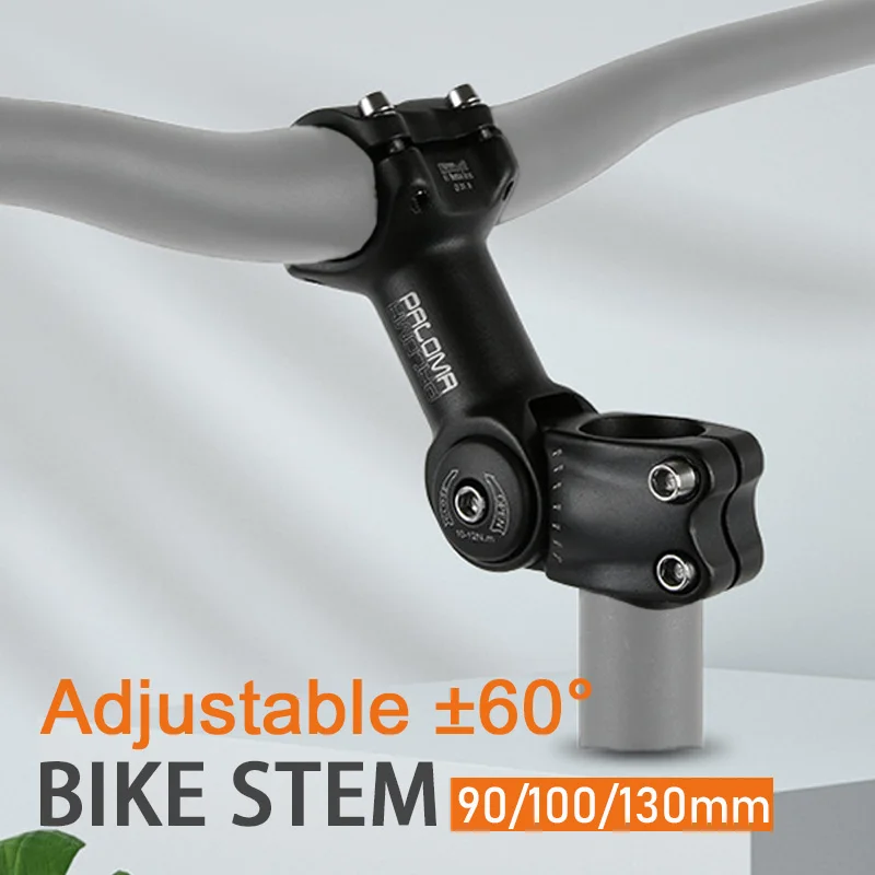 

Регулируемый вынос велосипеда Paloma 31,8 мм 25,4 мм, вынос руля mtb 90 мм 110 мм 130 мм, регулируемый вынос велосипеда для горного дорожного велосипеда