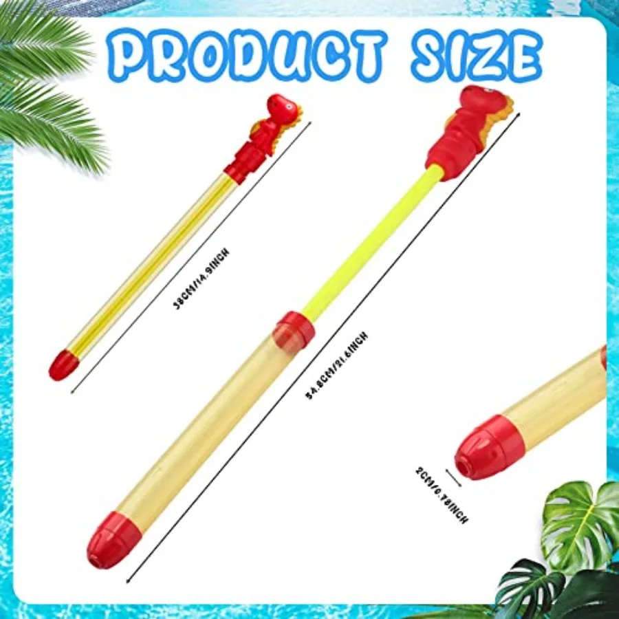 26 Pcs Water Guns Bulk 14.9'' Summer Water Guns Water Squirter Water Fighting Play Toys for Summer Outdoor Swimming Pool Backya