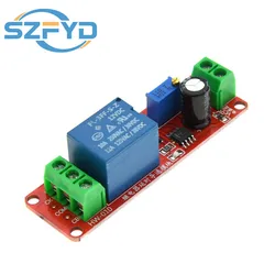 NE555 Temporizador con Relé Retardado 5V-12V para Proyectos de Montaje