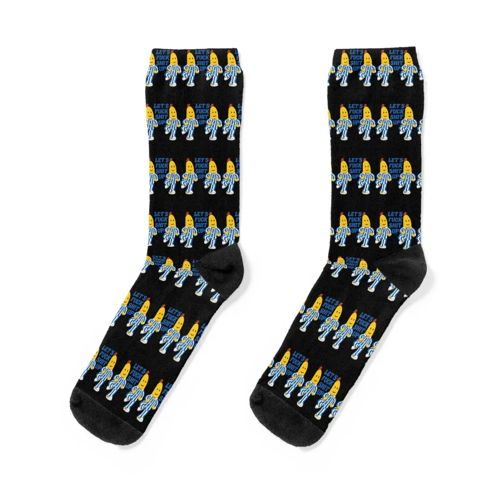 

Bananas In Pajamas Socks hiking man Toe sports designer Socks For Women Men's