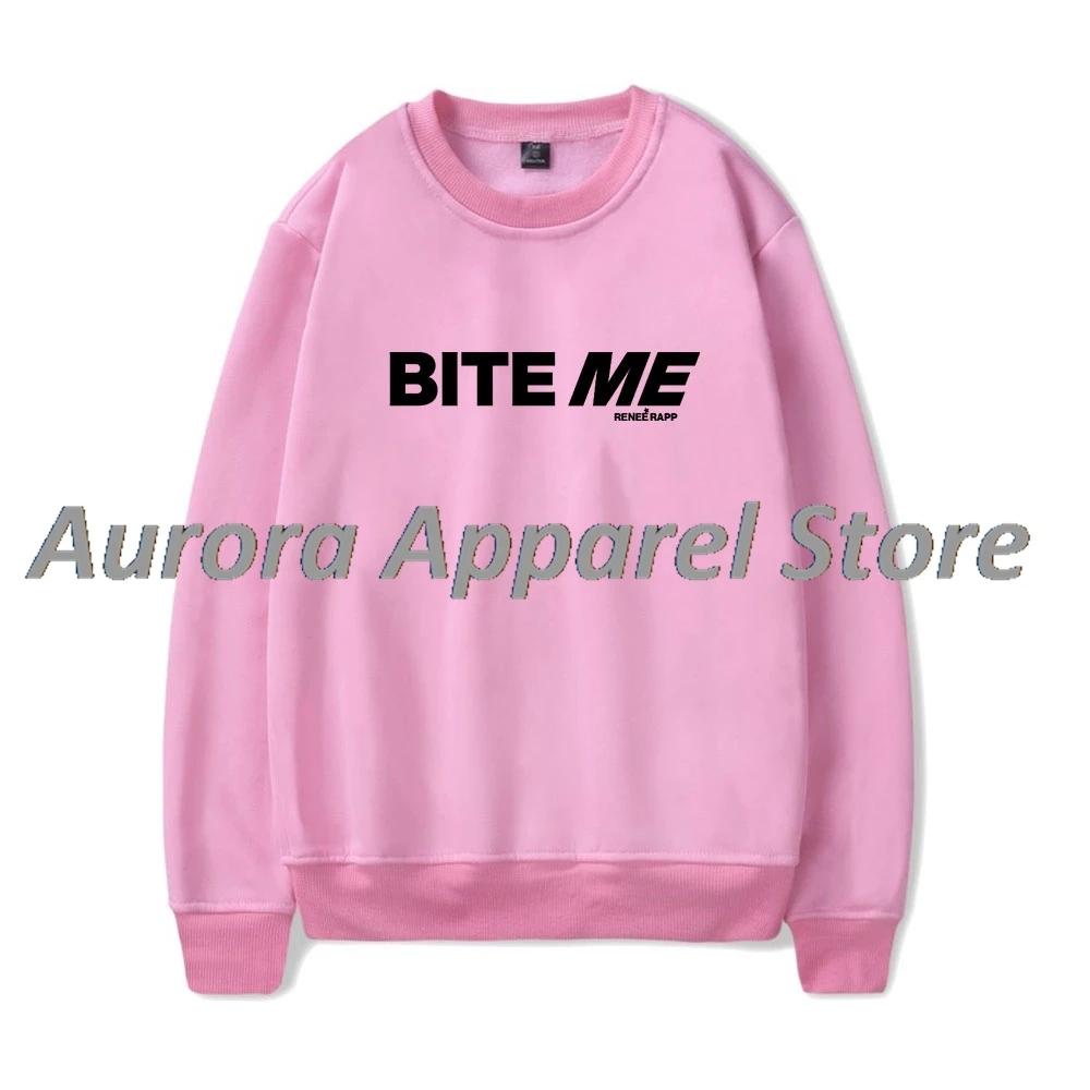 رينيه راب دغة لي شعار Crewneck بلوزات تأثيري النساء الرجال أزياء طويلة الأكمام المحملة