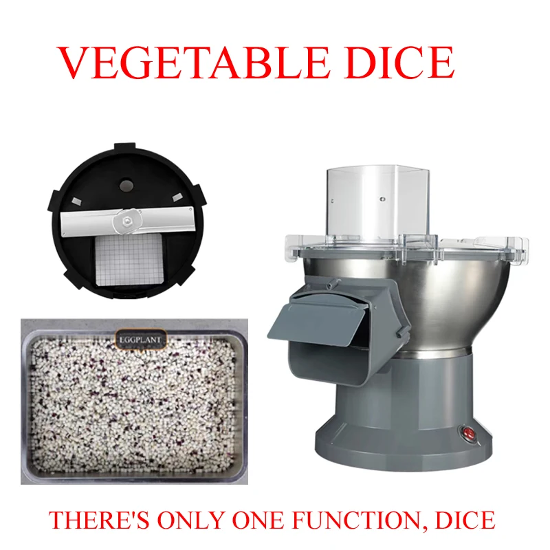 220v 110V Electric Vegetable Cutter Machine For Melon Slicers Shredders Commercial Vegetable Chopper Shred Diced Machine