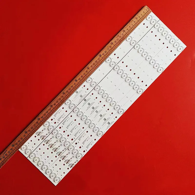 

9pcs LED Backlight strip 7 lamp For UL55AH662N RF-BK550027AE30-0701