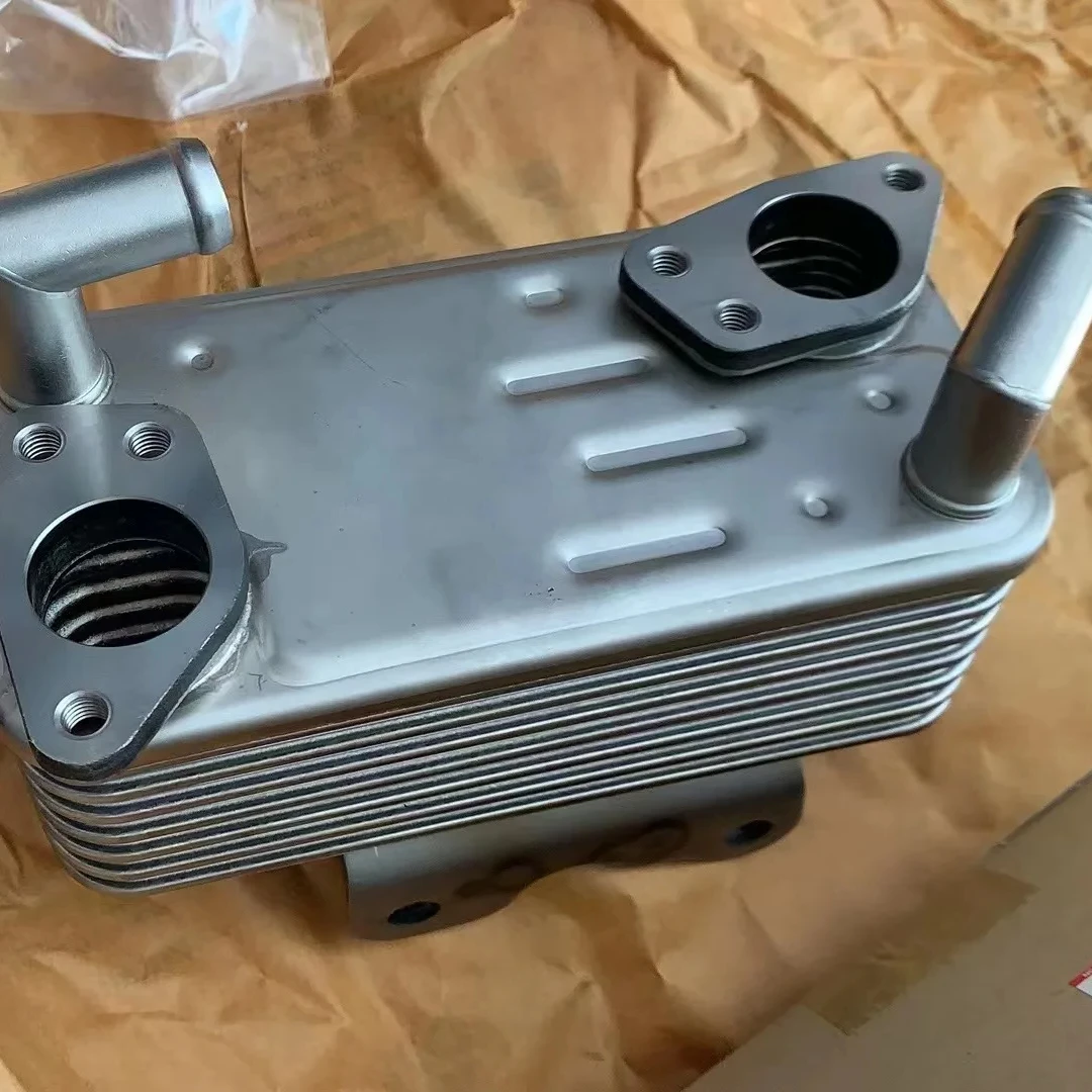 

High Quality Excavator SY215 4M50 Engine Oil Cooler Core ME230210