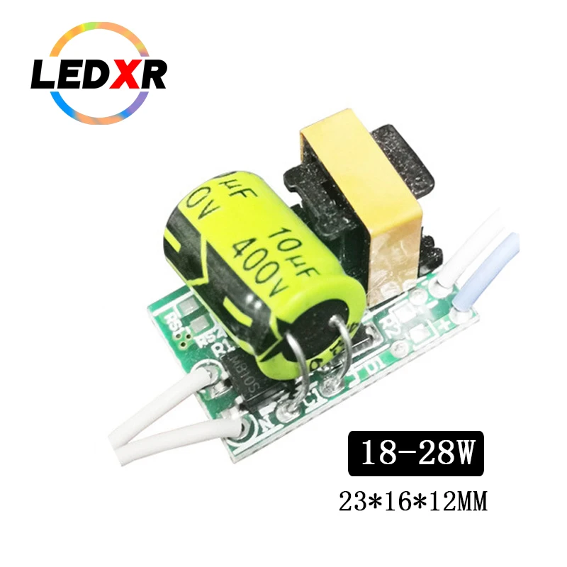 2 non-flicker drivers 5-28W power supply constant current built-in bulb, downlight LED driver power supply current 120MA