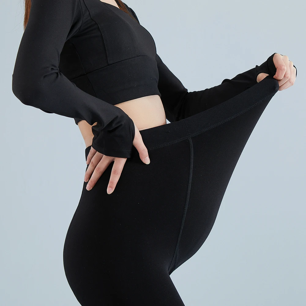 Leggings de maternidad sobre el vientre para mujer, pantalones de Yoga de longitud completa para el embarazo, ropa activa, Leggings de entrenamiento