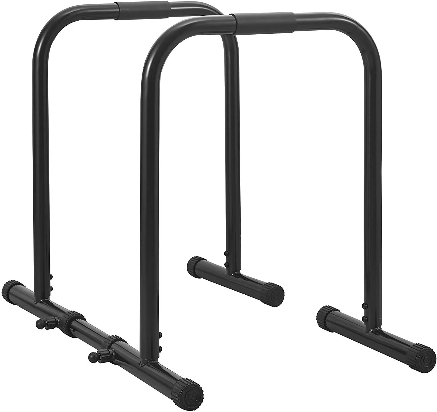 Top quality! In stock Fitness Split Parallel Bars Dip Stand Single Parallels Bars Height Adjustable Pull Up Parallel Bar