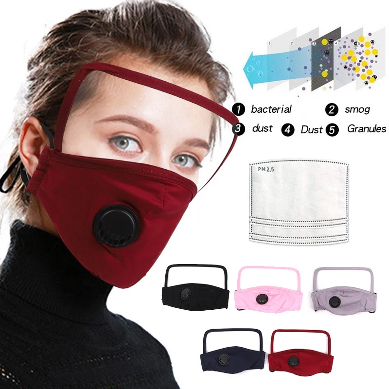 

Dustproof Goggle Mask, Outdoor Riding Face Cover with Breathing Valve & Filter Pad, Protective Mask Containing Meltblown Cloth