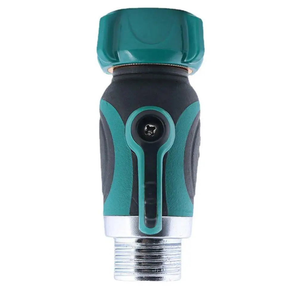Garden Hose Shut Off , 3/4'' Garden Water Hose Adaptor With Irrigation Adapter For Water House Tap Connect A9s0