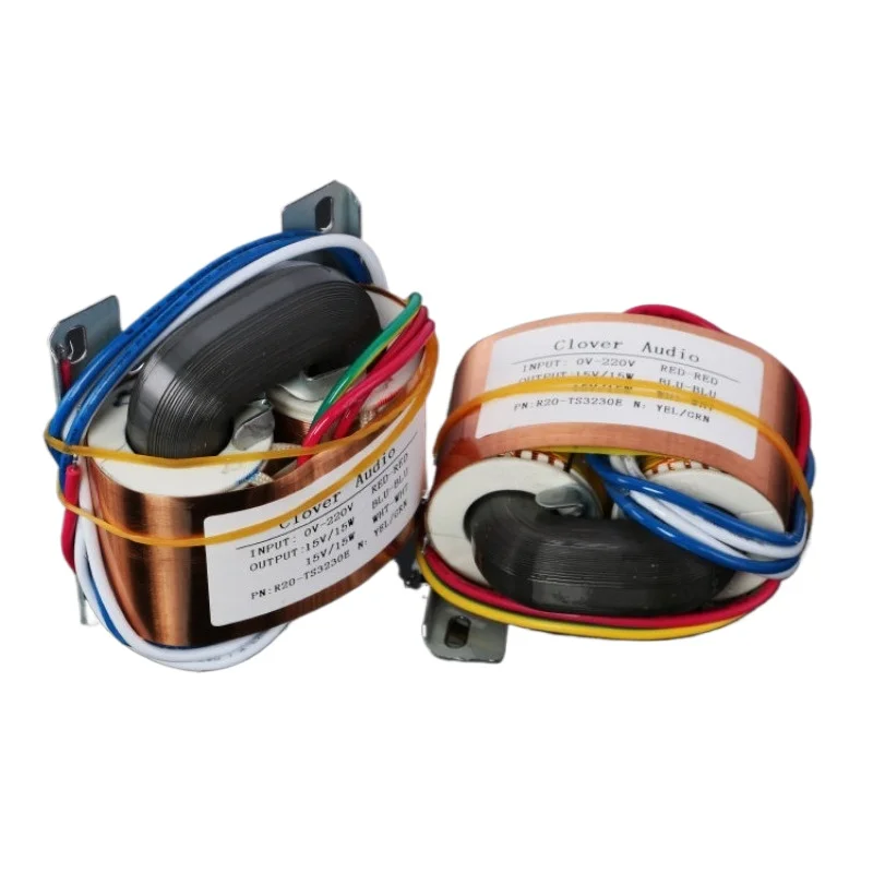For Copper Wire Shielding 30W R Type Transformer, Double 15V Double 18V + 12V Multi-specification R Cow