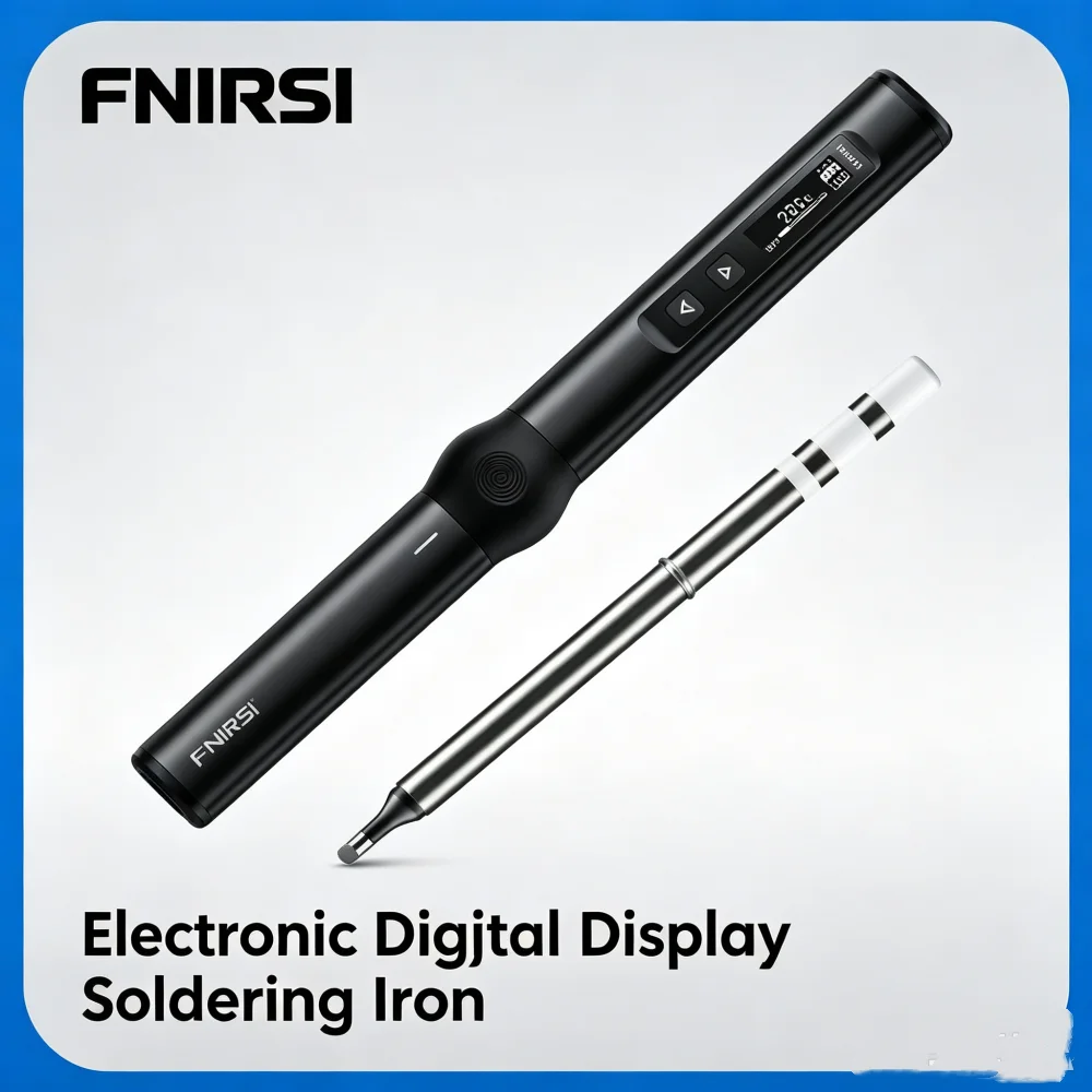 FNIRSI PD65W USB Soldering Iron Module Wireless Electric Soldering Iron Charging Lithium Battery Solder Iron Welding Repair Tool