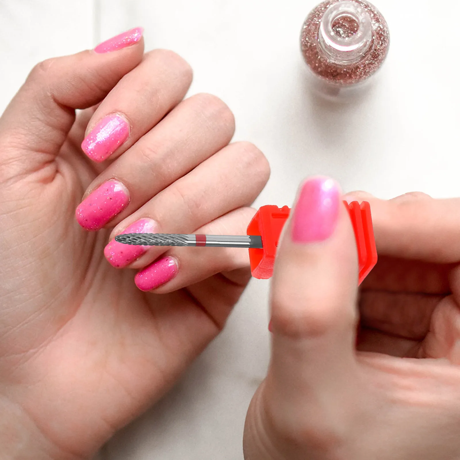 

Drill Metal Manicure Tools For Acrylic Nails Nail Art Polishing Tools Women Nail Care Manicure Supplies Accessories