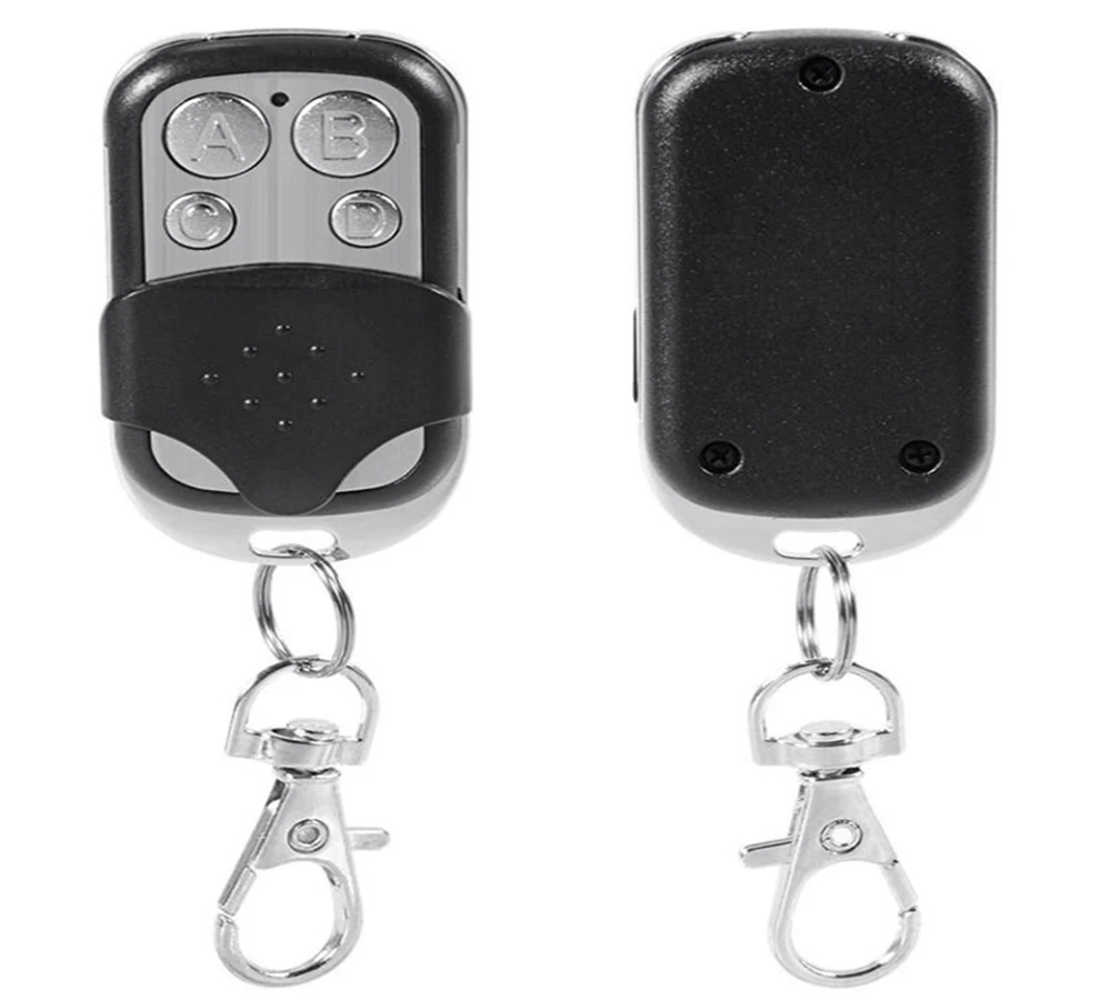 For Avanti Slimfit Garage Door Remote Control 433.92MHz Rolling Code Gate Opener Command Keys Replacement Match Sun Visor Clips