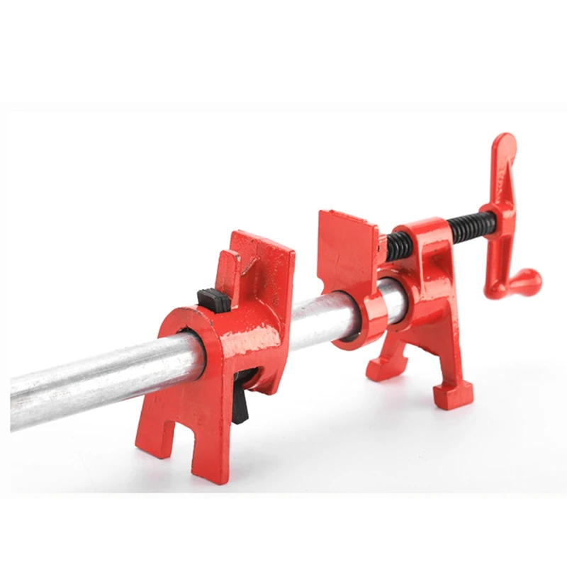 Braçadeira de tubulação para carpintaria, braçadeira de tubulação de liberação rápida resistente, braçadeira de tubulação manual, ferramentas de hardware, fácil instalação, fácil de usar