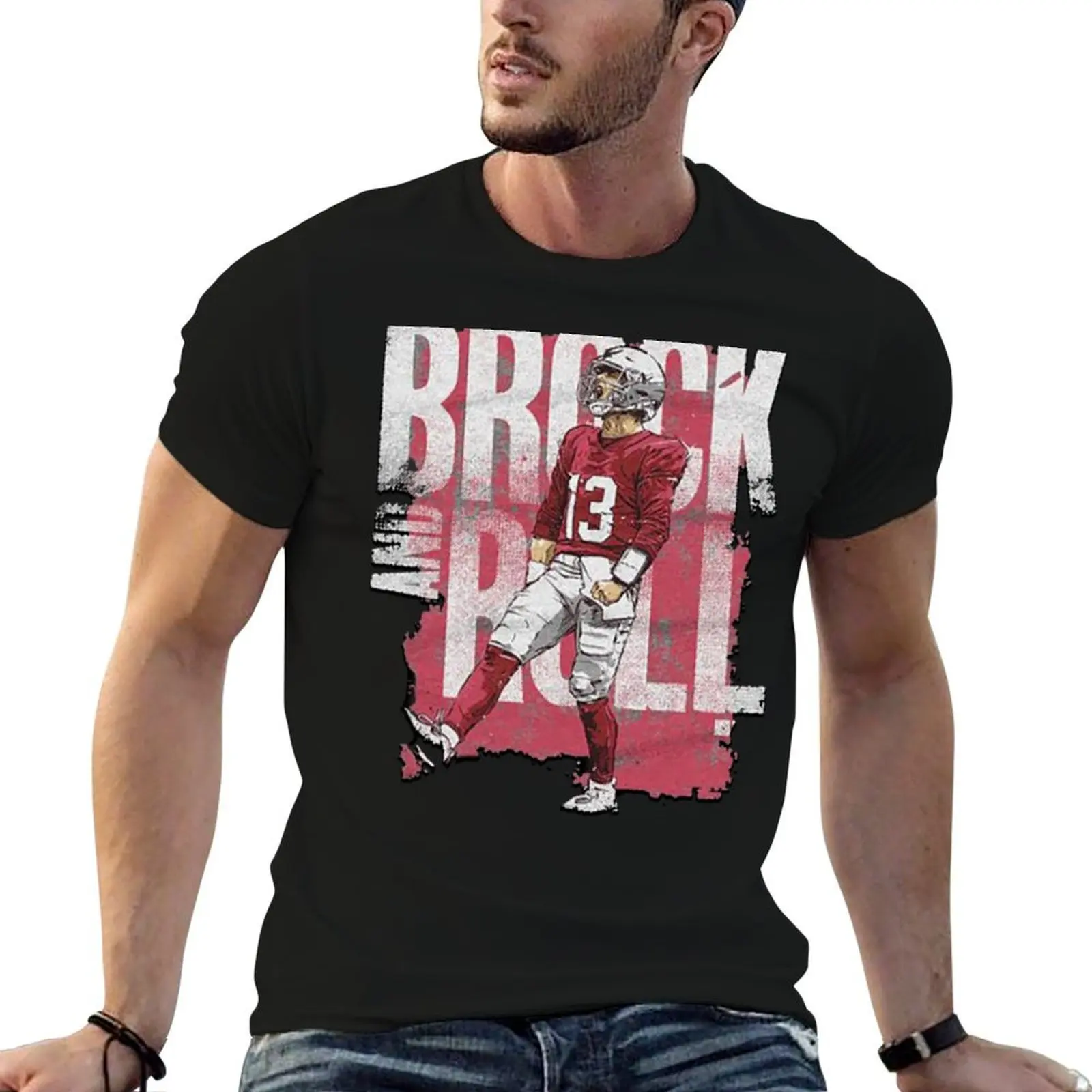 

Brock Purdy 13 T-Shirt man t shirt cotton men t shirt cotton 100% man t shirts cotton T-shirt