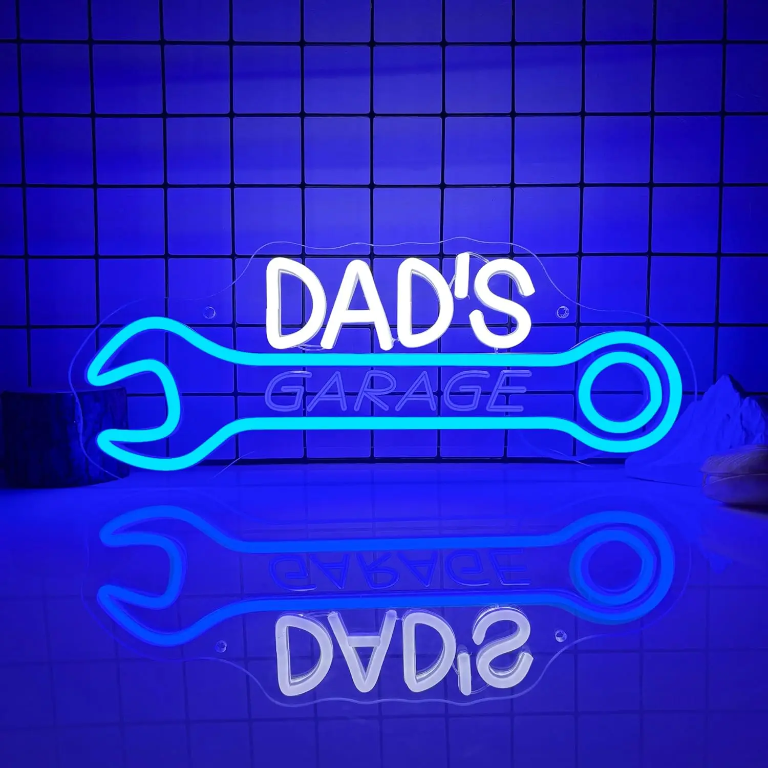 

Garage Neon Sign Dad's Garage Neon Light Auto Repair Shop for Garage Man Cave Wrench Tools Garage Theme Automotive Decor Gifts