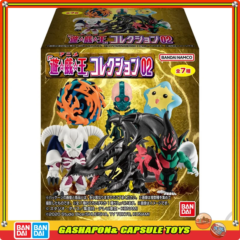 

BANDAI Duel Monsters Action Figures Model Red-Eyes Black Dragon Slime Summoned Skull EX CASHAPON Official Genuine